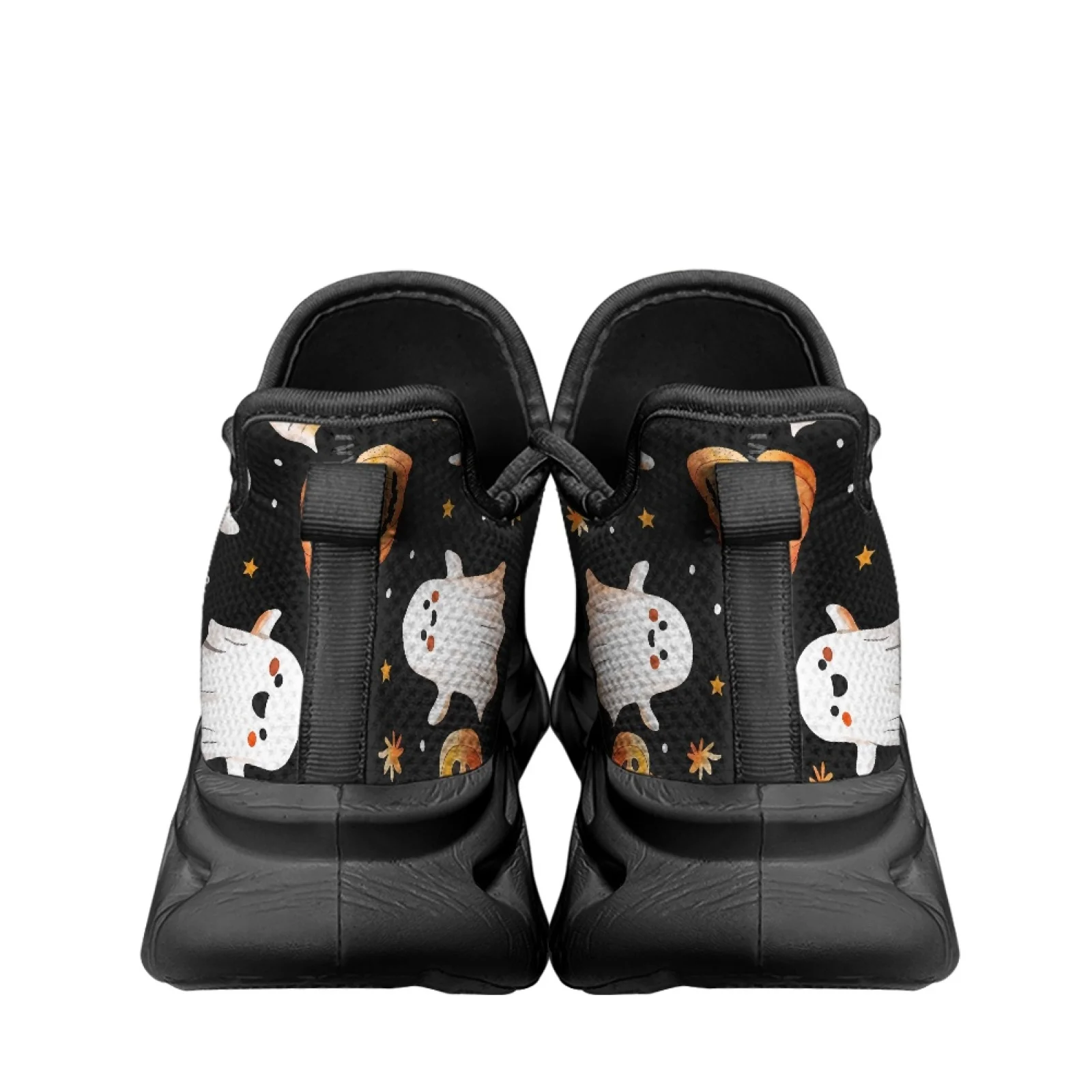 PENSTROLL PENSTROLL Halloween Ghost Pumpkin Casual Blade Running Shoes, Athletic Trainer for Daily Wear New Arrival Fall Fashion