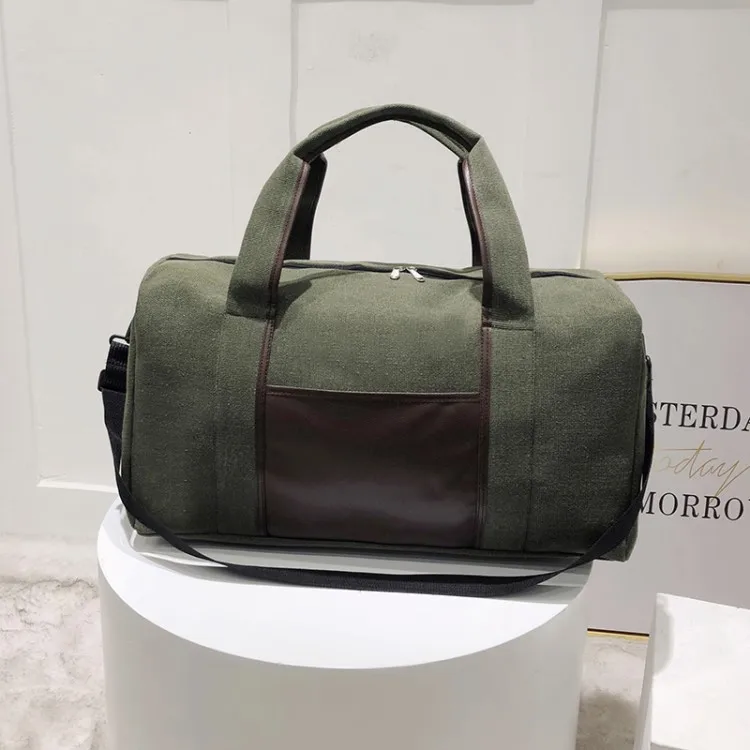 New Men's Travel Bag Large Capacity Short-distance Luggage Bag Ladies Fitness Bag Canvas Portable Travel Bag Handbags Women Bags