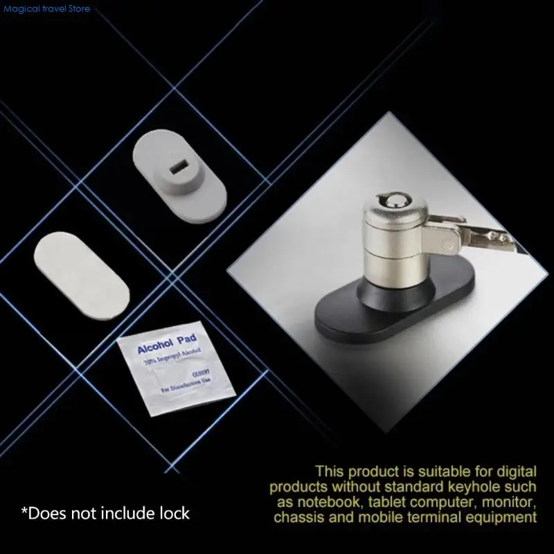 N2UB External Laptop Security Lock For Pad Tablet Lock Hole Anti-theft Locks