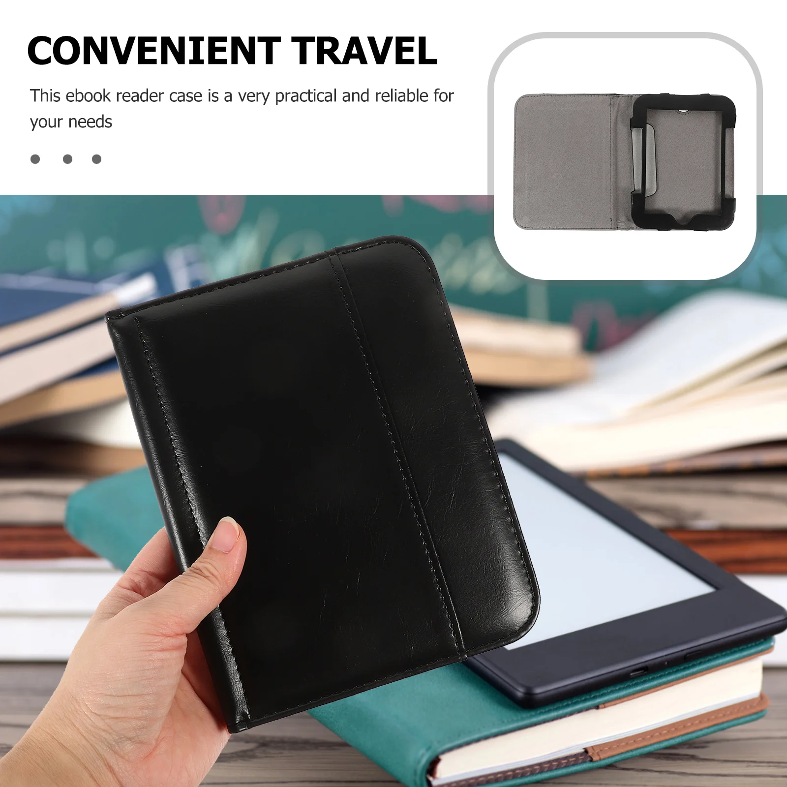 

E-Reader Protective Cover Ultra-Thin Ebook Reader Case Full Coverage Protection For Durable Imitation Shell