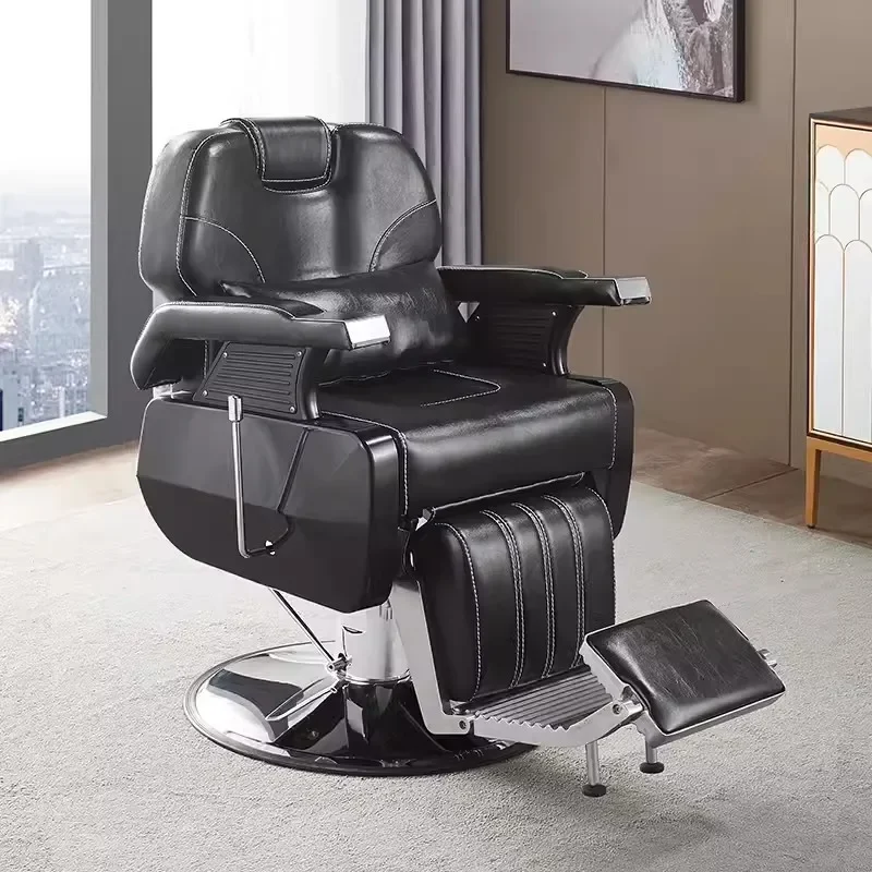 

Barbershop Headrest Barber Chair Saloon Washbasin Prodgf Stylist Barber Chair Equipment Tabourets Silla De Barbero Furniture