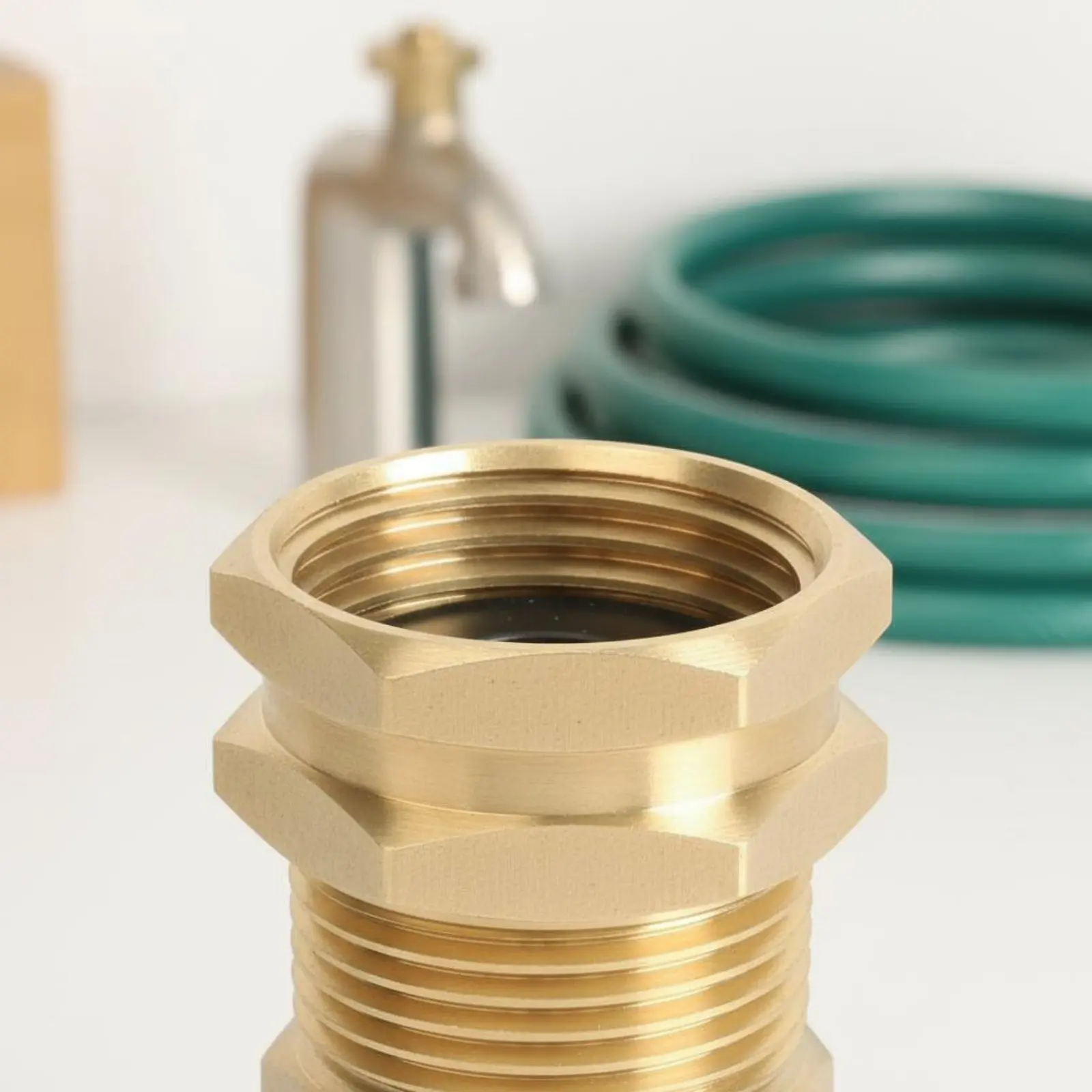 14 Pieces Brass Garden Hose Adapter Leak-Resistant Brass Hose Connector Set GHT to NPT Converter Sturdy Duty Plumbing Hardware