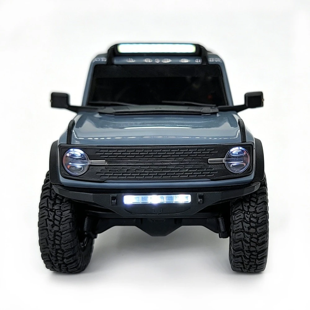 RC Crawler Bumper LED Light 1/30 Scale for Axial SCX30 Bronco customizable size Hobby Upgrade Replacement Accessory