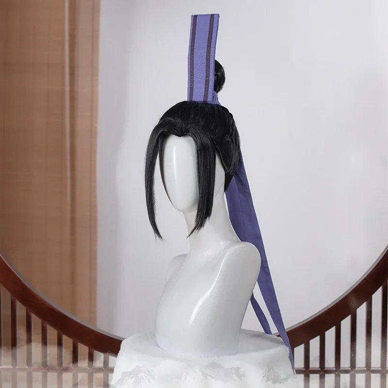 Genuine Miaowu Shop Magical Master Animation Jiang Cheng Adult Master Jiang's wig props Ancient style non-COS