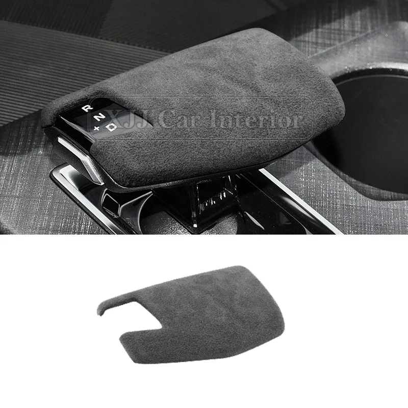 

for CHANGAN UNI-V 2021 2022 2023 2024 Gear Shift Knob Head Handle Cover Trim Sticker Suede Car Interior Modification Accessories