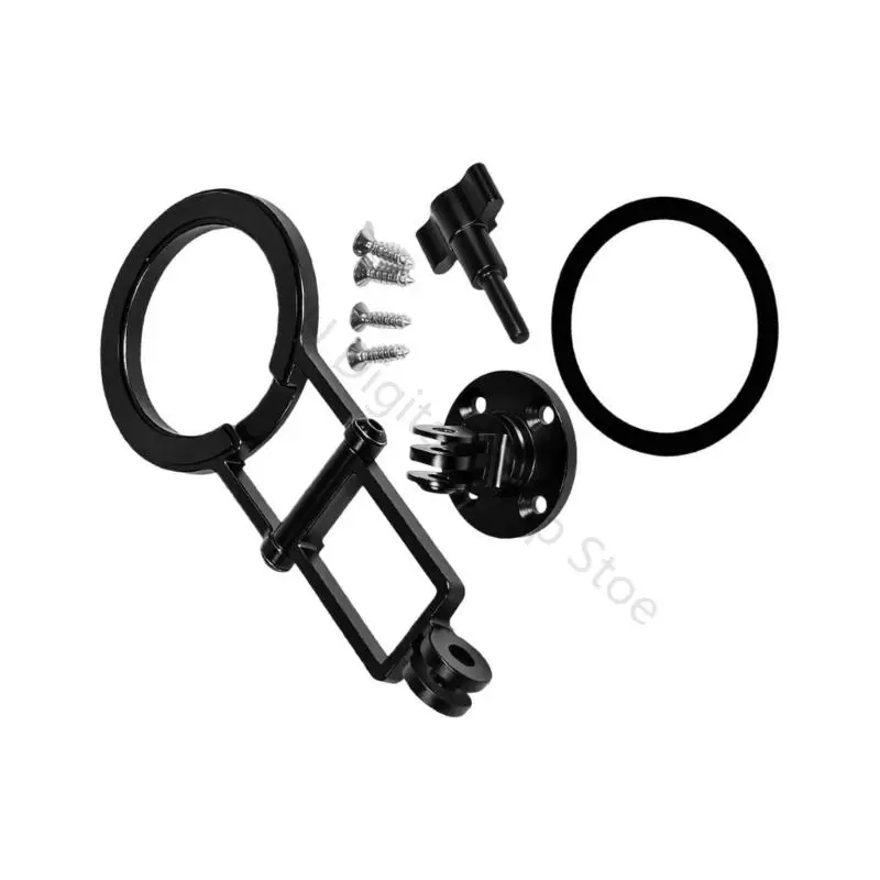 96BA Tragbarer magnetischer Telefongriffhalter mit Kaltschuhhalterung für die Verwendung mit Action-Kameras – Detail 3