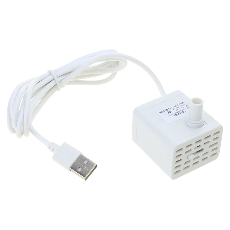 Pet Water Dispenser Replacement USB Charging Quiet 5V1A Easy to Install