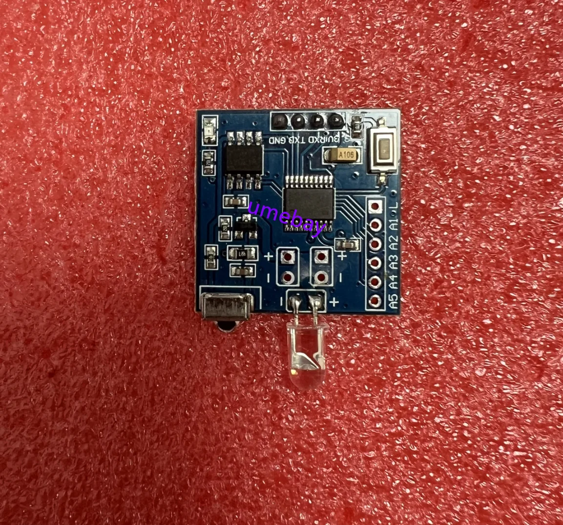 

5 шт. инфракрасный обучающий модуль IR05T, форма волны, копия, инфракрасное кодирование выбросов, микроконтроллер с последовательным портом, поддержка air co