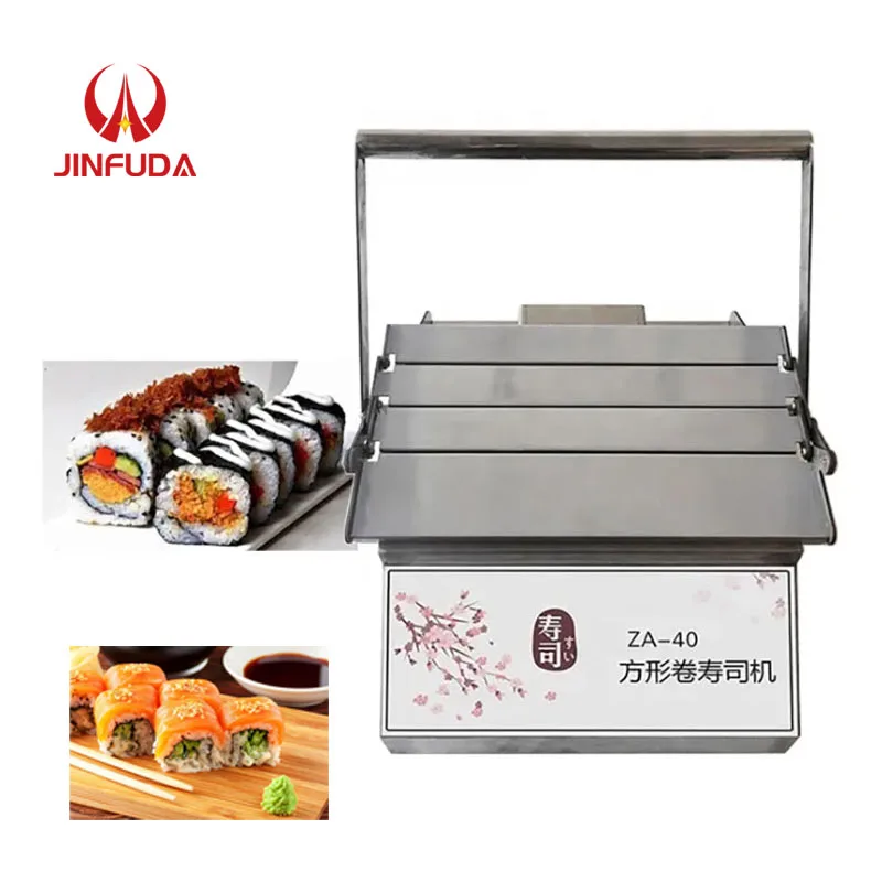 Japanese Restaurant Square Sushi Rice Roller Making Machine Hand Sushi Maker for Onigiri Making Machine