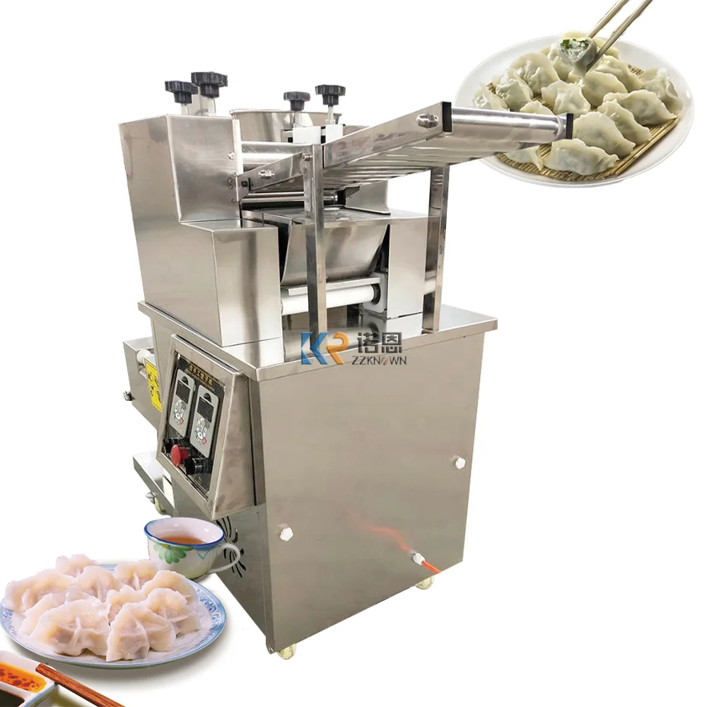 Máquina de bolinho de tamanho pequeno de aço inoxidável Samosa faz máquina automática de embalagem de bolinho