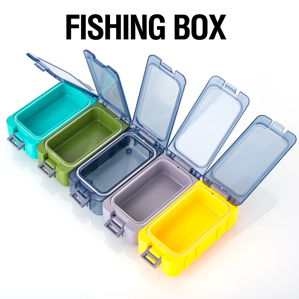 Angeln Tackle Box 3Pcs Versiegelt Köder Box Spleißbare Magnetische Angeln Werkzeug Organizer Leucht Angeln Köder Container – Detail 1