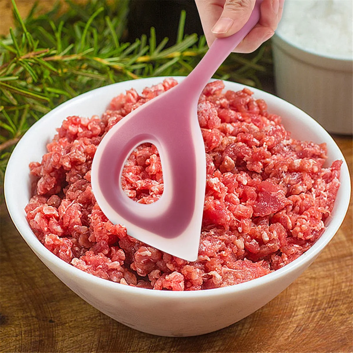 أدوات صنع كرات اللحم ABJZ يمكنها تحمل درجات الحرارة العالية وأدوات طبخ كرات اللحم المصنوعة من السيليكون