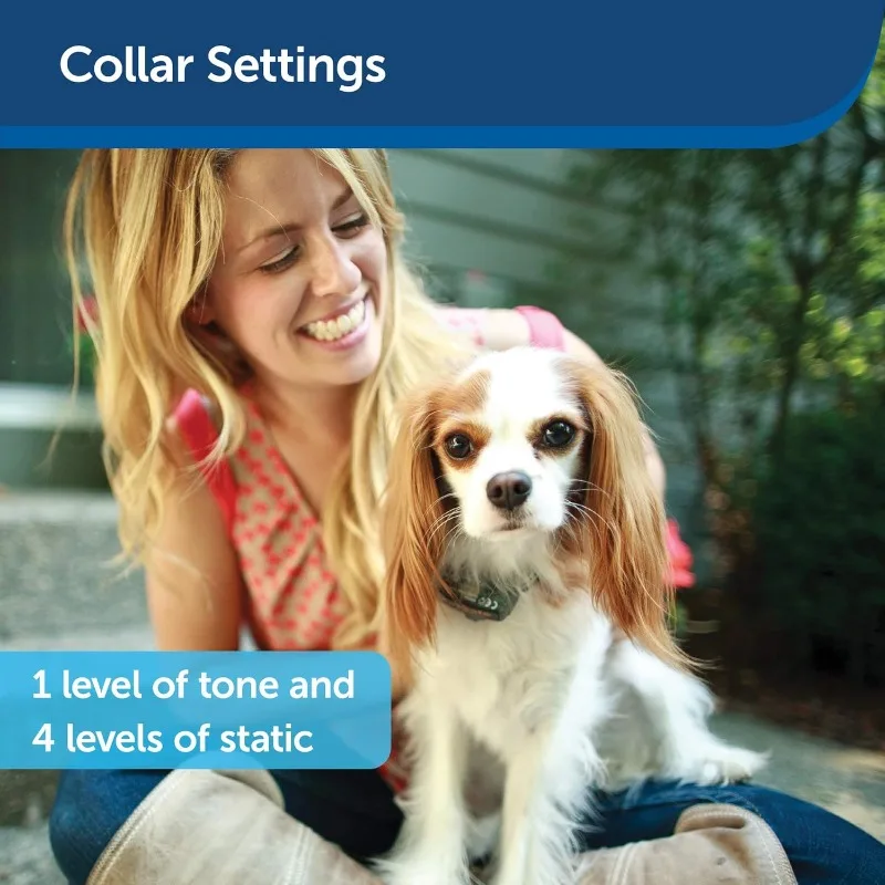 PetSafe Elite Little Dog In-Ground Pet Fence Receiver Collar - for Dogs Over 5 lb - Waterproof with Tone and Static Stimulation