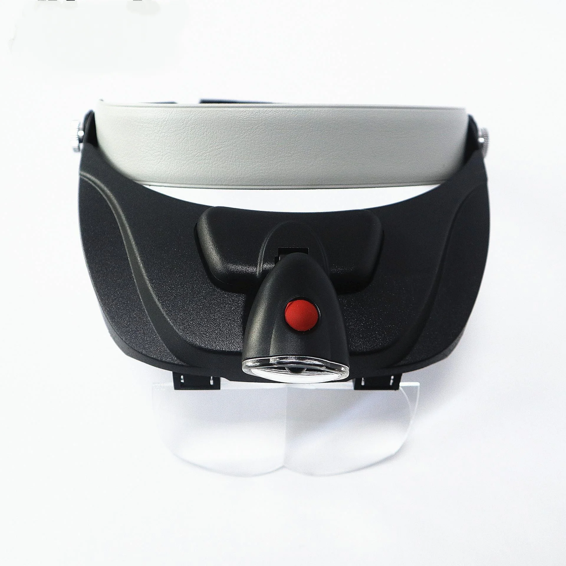 Led Light Helmet Style Magnifier Glass Headband Magnifying Glasses 1.2X 1.8X 2.5X 3.5X Lupas Con Luz Reading or Repair Use