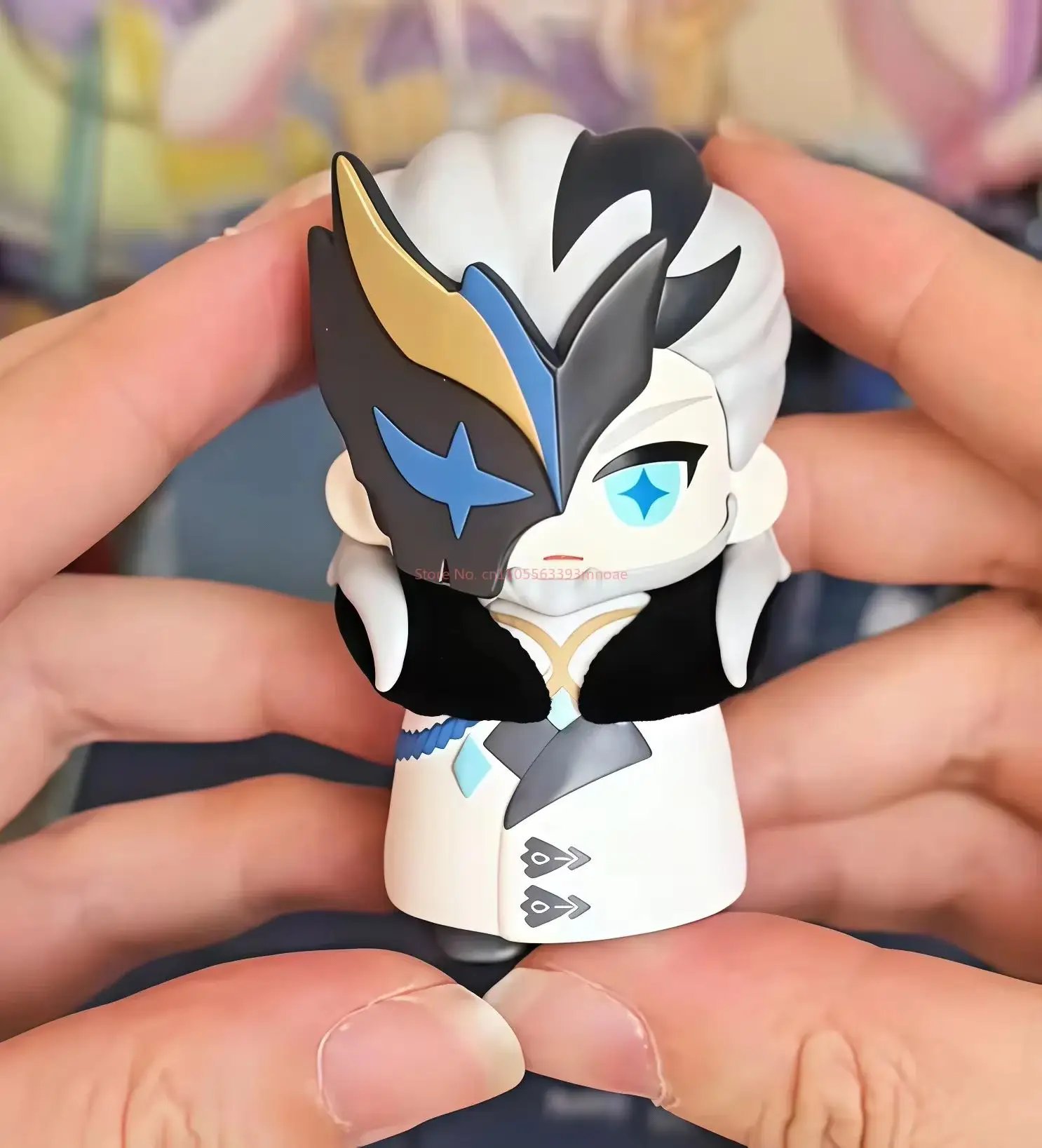 Mihoyo Genshin Impact Fatui Harbinger Q Version Serie Blind Box Desktop Mini Puppe Modell Spielzeug Trend Dekoration Überraschung Geschenke – Detail 19