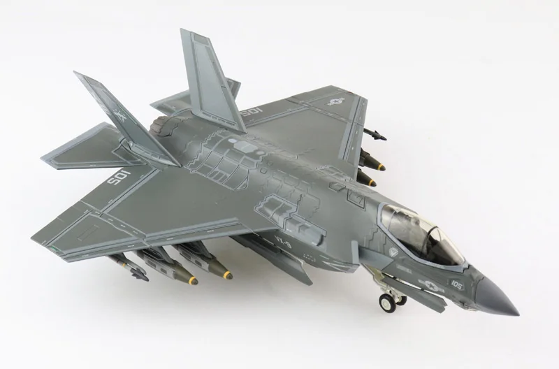 Fine HA6207 1/72 US F-35C F35 stealth fighter model VX-9 Navy  Alloy finished product collection model