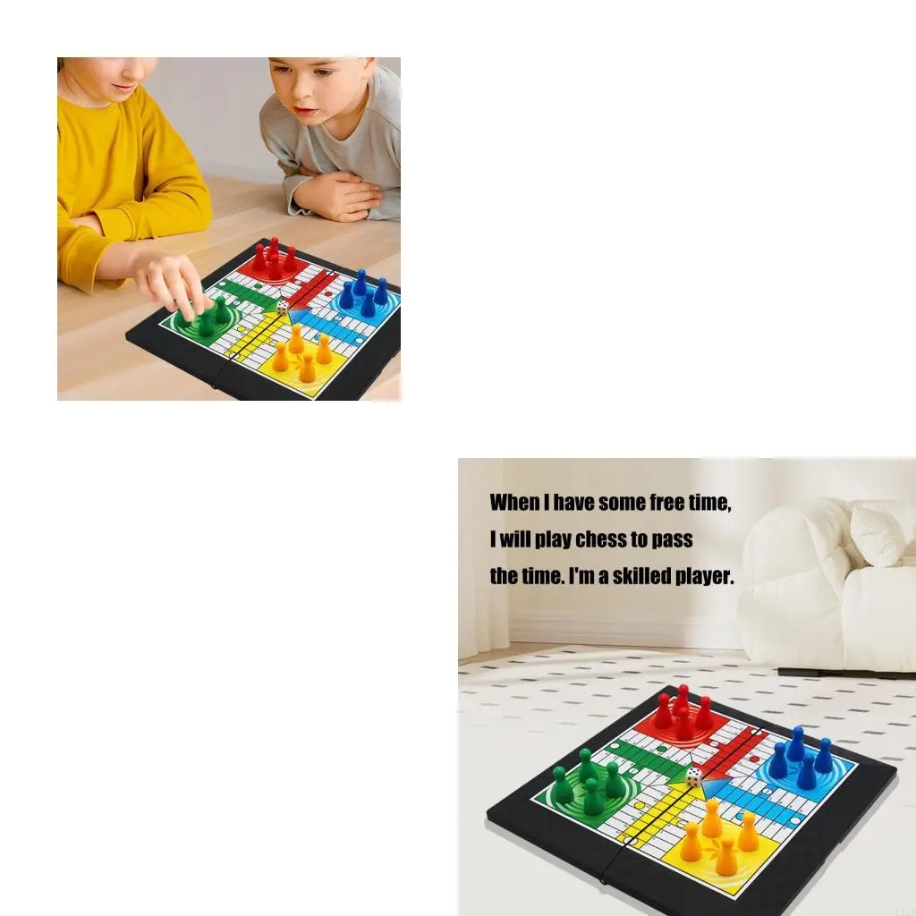 

Foldable Aeroplanes Chesses Set High Contrast Enhances Strategic Gameplay Experience for Family Fun