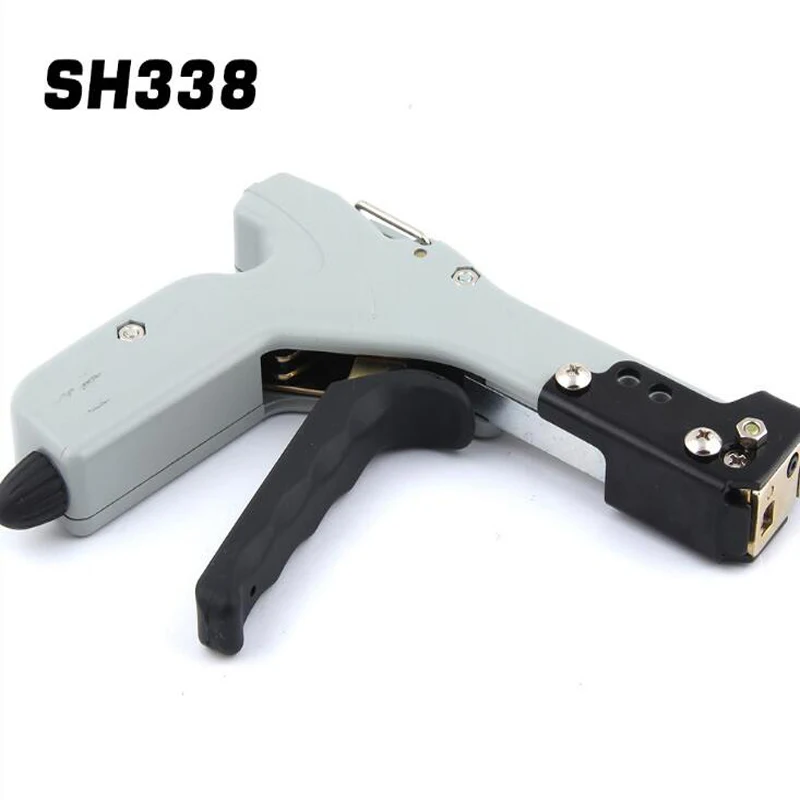 Self-locking Stainless Steel Ties Straping Machine Strapping Tool Manual Seal Strapper Banding Handy Straps Tightener SH338