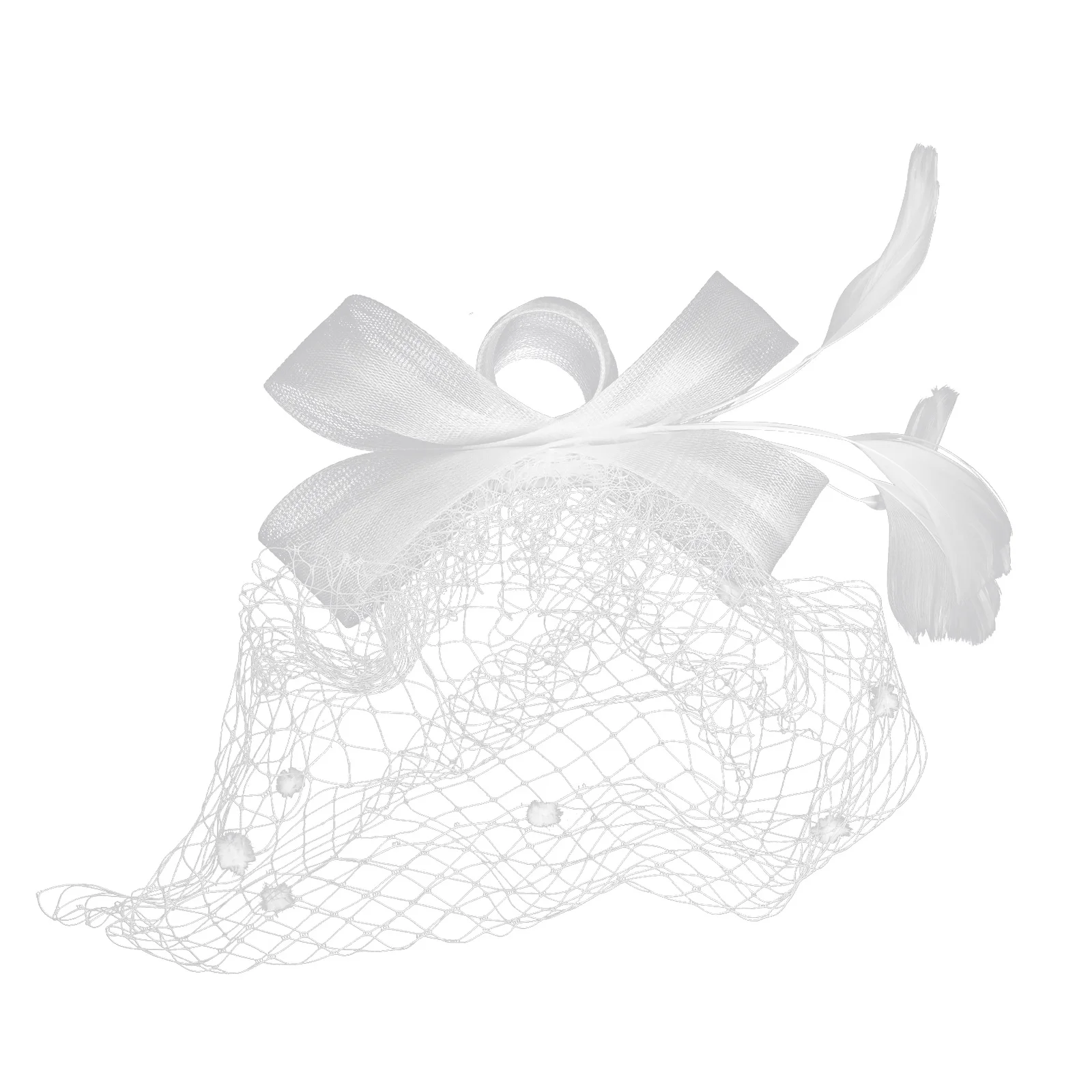 メッシュフェイスベールエレガントなブライダルヘッドピース結婚式プロムコスプレパーティーダンス仮面舞踏会レトロレディヘッドドレス