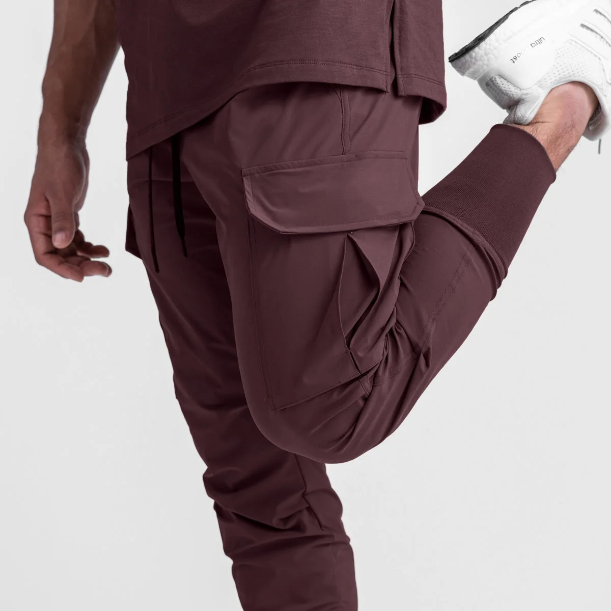2024 New Men's Cargo Pants Summer Thin Loose Quick-Drying Elastic Leggings Running Training Sweatpants Casual Trend Trousers