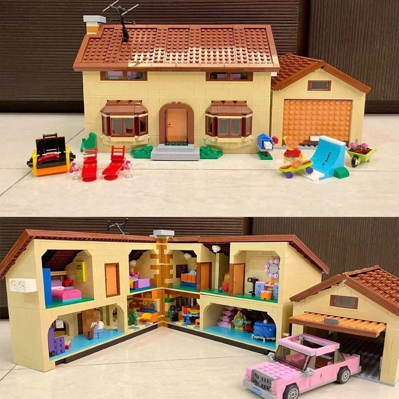 IN Stock Street View Series House And Supermarket Compatible 71006 Model Building Block Brick Children's Toy Birthday Gift