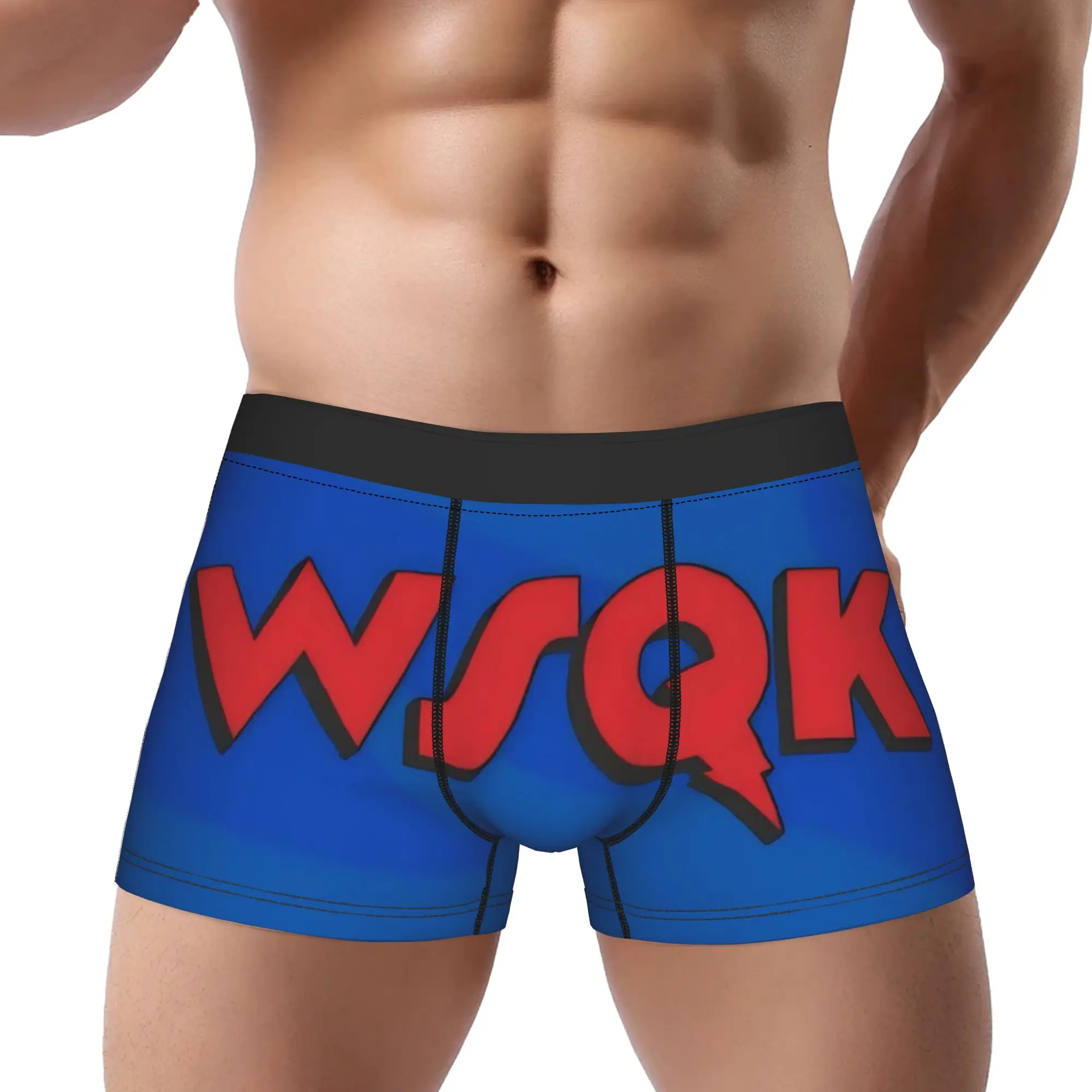 

Мужские трусы-боксеры WSQK 3 с принтом