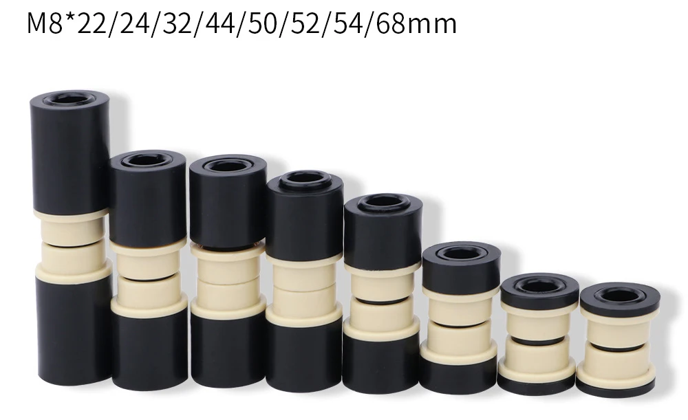 MEROCA Mountainbike Luft Stoßdämpfer 125mm/150mm/165mm/190mm/200mm Roller legierung MTB Klapp Fahrrad Hinten Schock Radfahren Teile – Detail 1