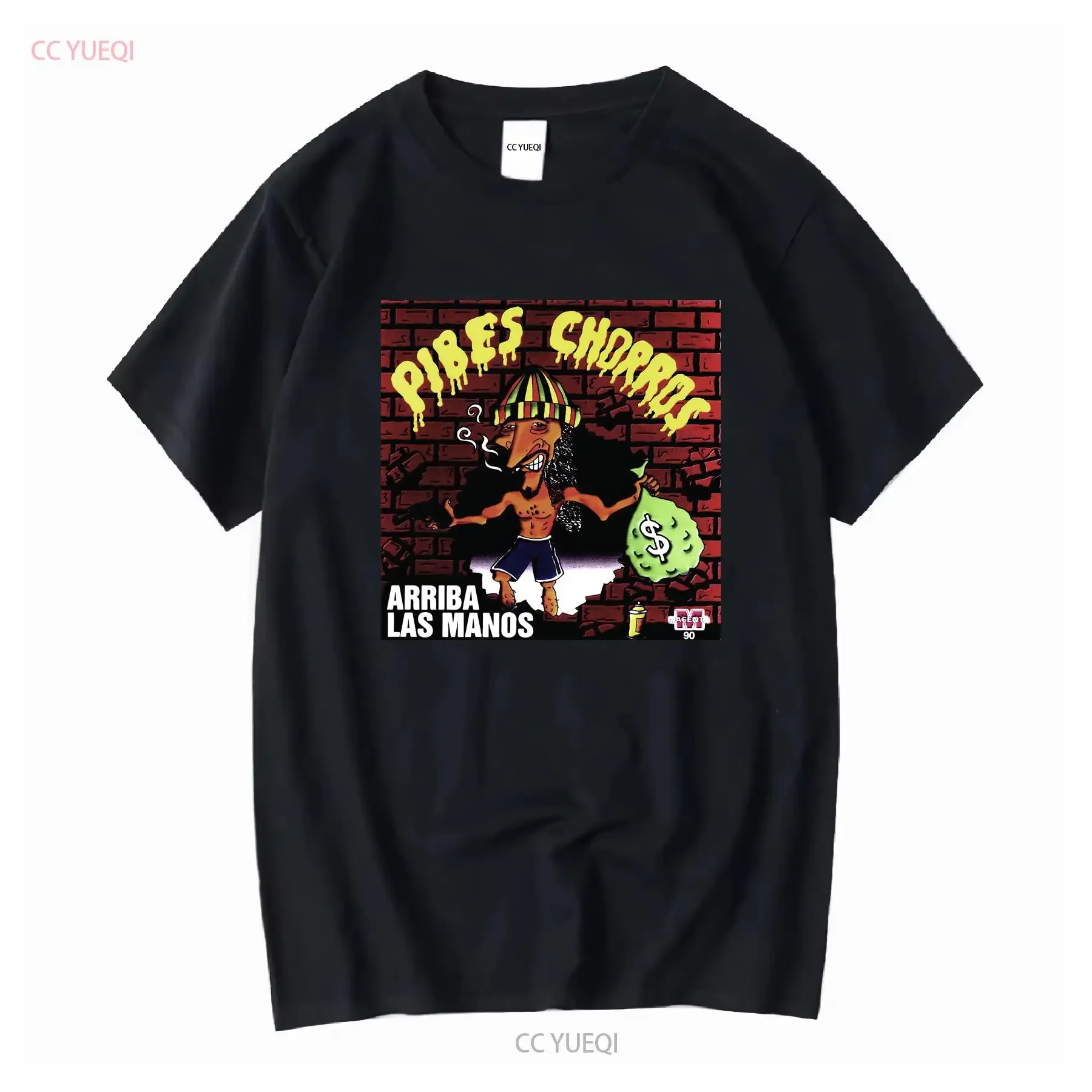 NWT 69799 Pibes Chorros Criando Cuervos T SHIRT SIZE S 4XL long or short sleeves vintage Washed fashion Breathable homme