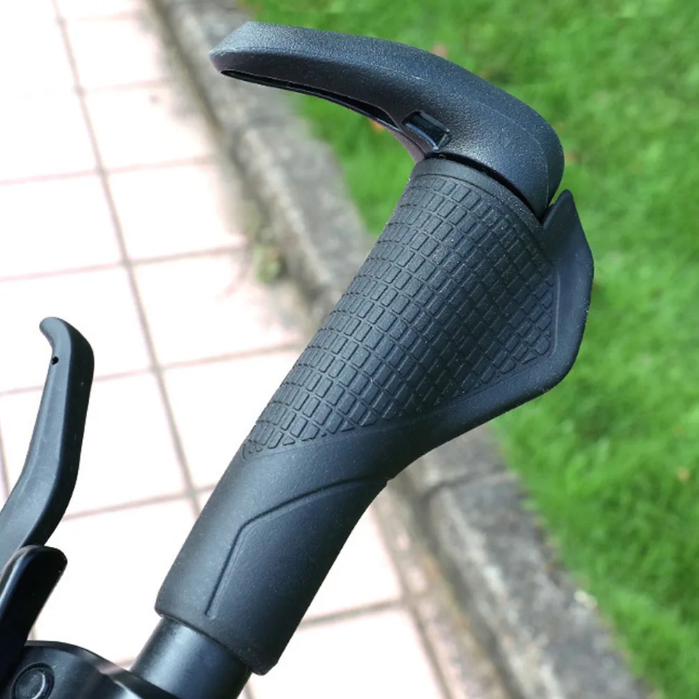 

Rubber H Grips Covers Anti Skid Comfortable Bike Accessories Mountain Supplies Durability Excellent Design Simple