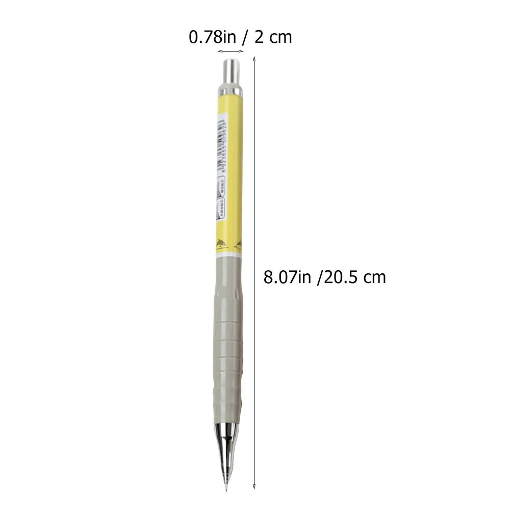 4 مجموعات 0.3 مللي متر قلم رسم ميكانيكي قلم رصاص ميكانيكي نقطة قابلة للسحب للطلاب الكتابة تصميم فني العمل غير زلات