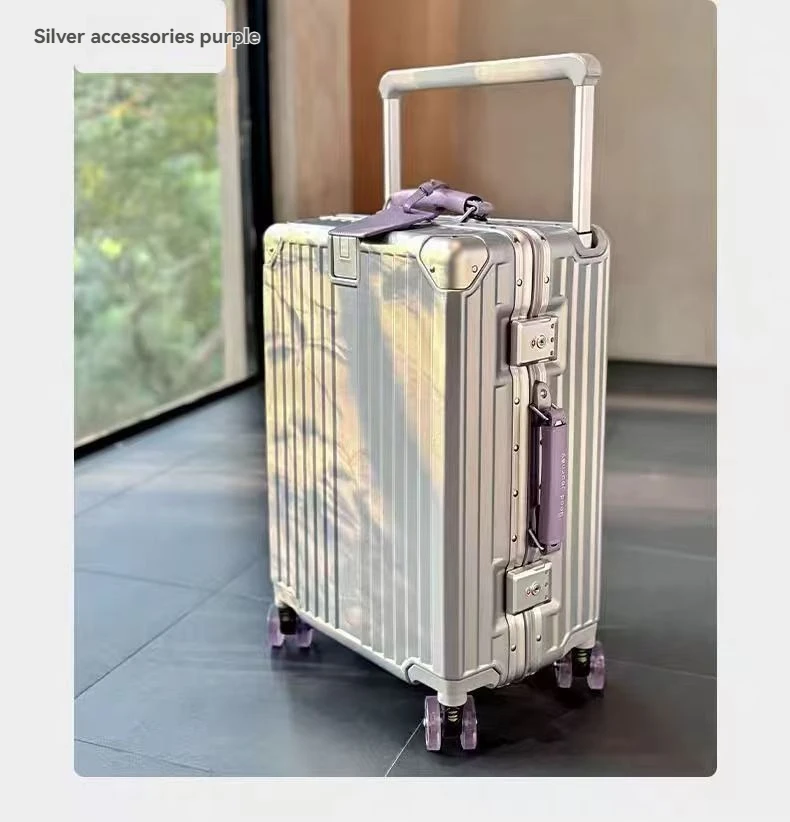 2025 Nieuwe schaatswielbagage 20 inch instapkoffer 24 inch reiskoffer Premium wachtwoordbox Duurzame trolleykoffer