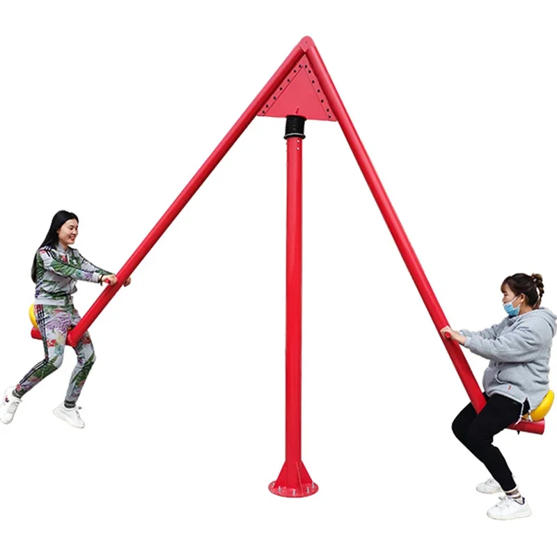 Play Equipment Seesaw 2-4 Seats Drift Swinging  Rotation Spinning  for Adults and Children