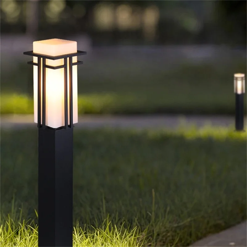 TYLA Outdoor Lawn Lights Modern Garden Lamp LED Waterproof IP65 Home Decorative For Villa Duplex