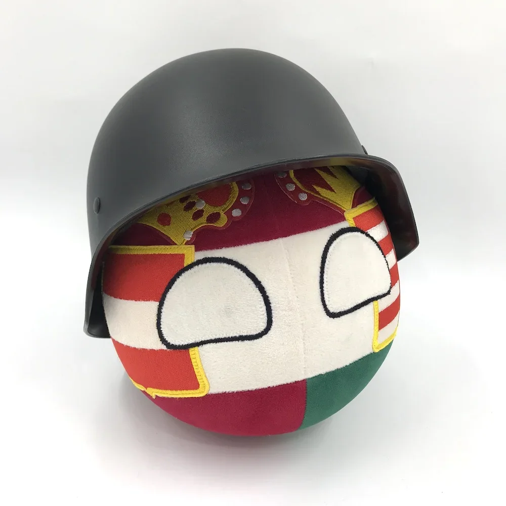 

AHEball Polandball Plush Doll Austro-Hungarian Empire Countryball Country Ball Stuffed Pillow Cosplay Toy for Gift