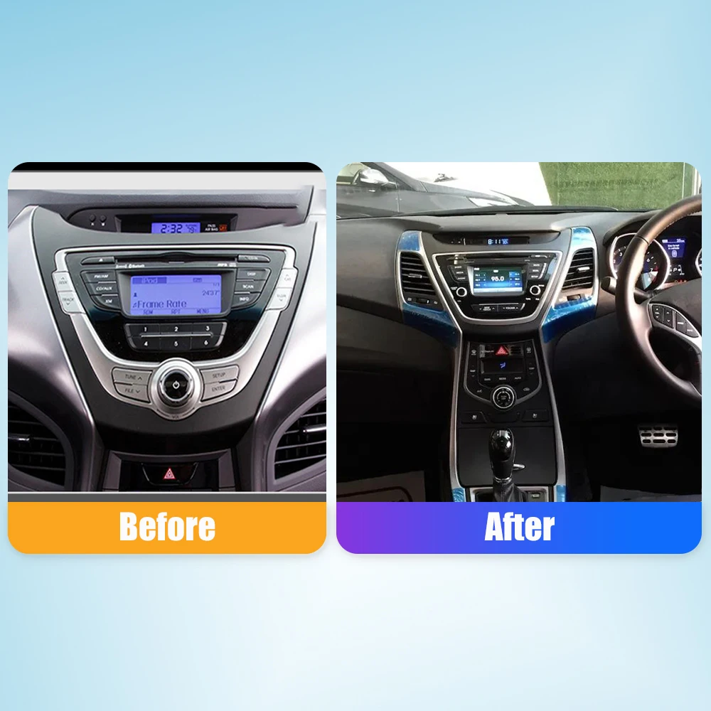 

Car Radio For HYUNDAI ELANTRA 2014-2016 2Din Android Octa Core Car Stereo DVD GPS Navigation Pla