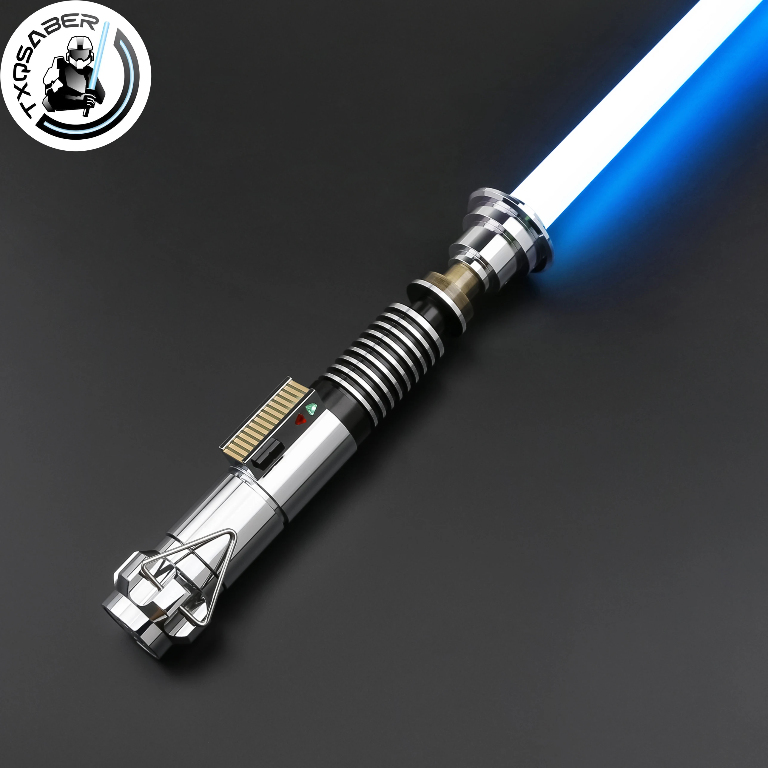 

TXQSABER Replica Lightsaber LUKE EP6 Jedi Heavy Dueling Pixel RGB Laser Sword Smooth Swing FOC Blaster Light Sword for Cosplay