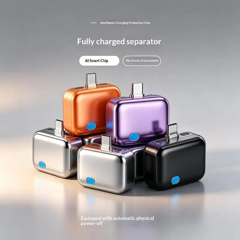140W Smart Mini Full Charge Separator Battery Health Protection Tool 1PC for Office Business Trip Charging