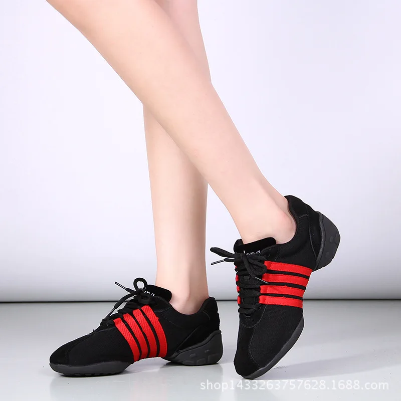 Chaussures de danse pour femmes unisexe hommes chaussures de Jazz baskets de danse souples Yoga sport coton Tango salle de bal chaussures de Jazz modernes danse femme