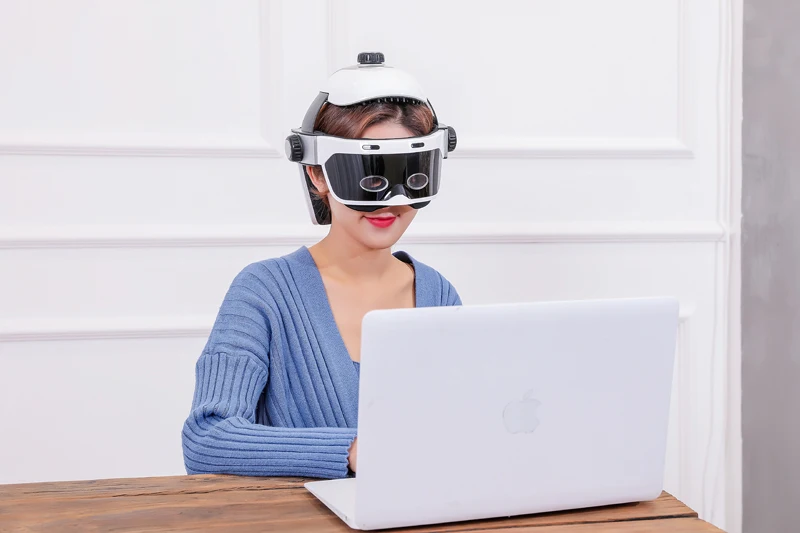 Electrical Automatic Wireless Helmet Head Massager