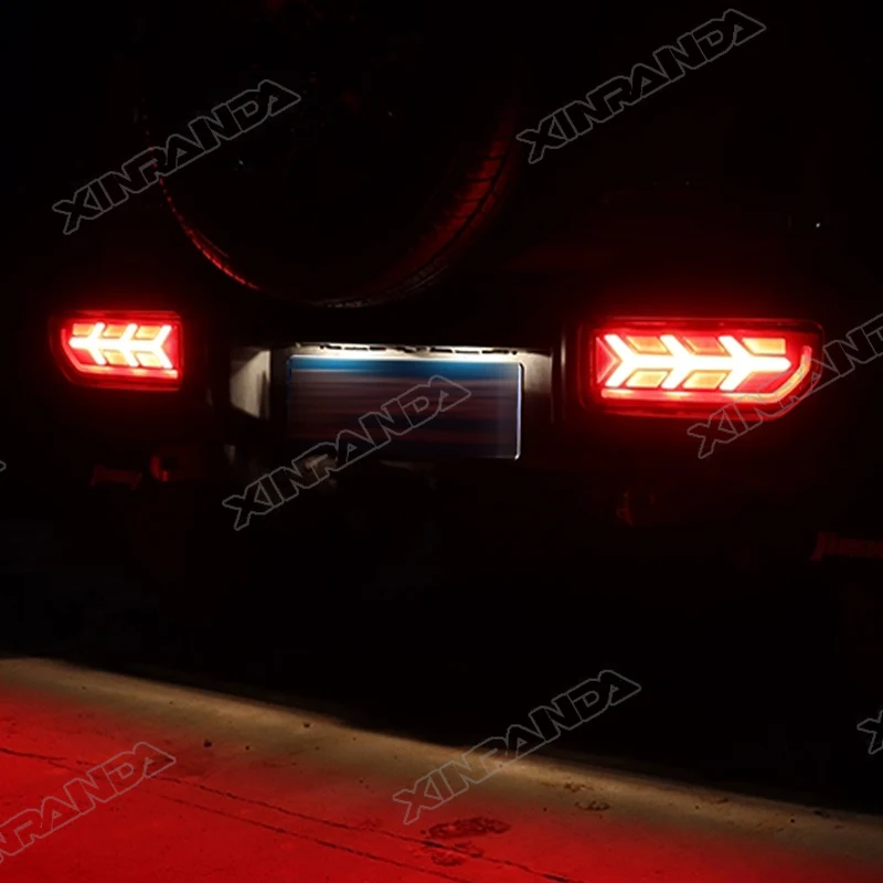 Aksesori Jimny Lampu Belakang Lampu Belakang untuk Suzuki Jimny Jb64 Jb74 2018 2019 2020 2021 2022 2023 2024