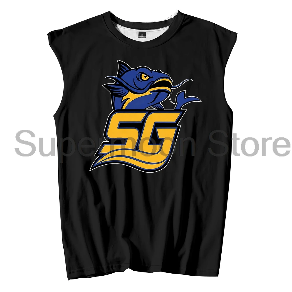 Chad Powers South Georgia Catfish Tank Tops Unisex Sleeveless Sportwear Vest Women Men Outdoor Streetwear Tops