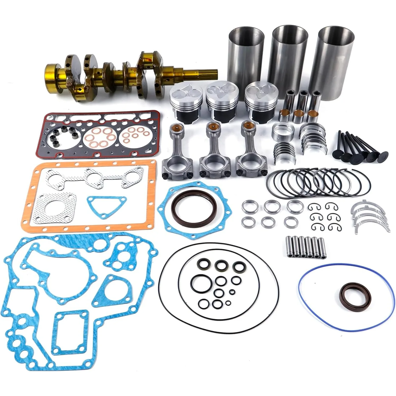 

STD D722 Engine Overhaul Rebuild Kit & Crankshaft & Connecting Rod For Kubota Engine D722 D722E D722E-BX D722E-GX D722EBH