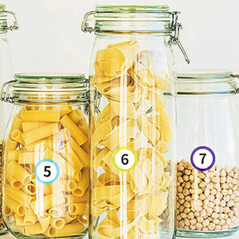 

10 листов небольших наклеек с цифрами 1-40, круглые, разноцветные, самоклеящиеся, для рукоделия, упаковки подарков, организации дома