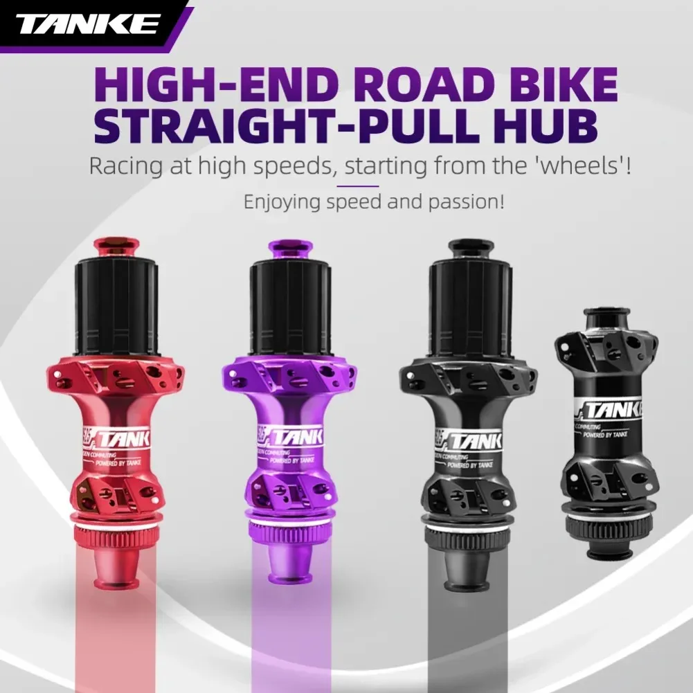 

TANKE Road Bike Hub Center Lock Disc Straight Pull Super Light Hubs 24Holes 6 pawls 120 Click Bike Hub TH525，8 9 10 11 12 Speed