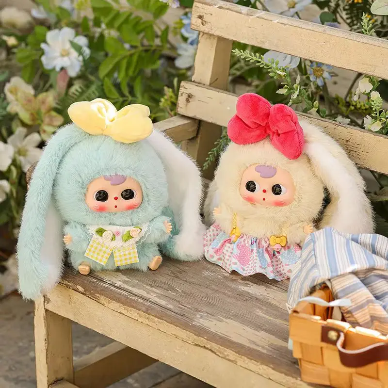 

Милый большой ребенок Rabbit Paradise Series Виниловая плюшевая слепая коробка Модные игрушки Сумка Подвеска Украшение Орнамент Таинственная коробка Подарок-сюрприз