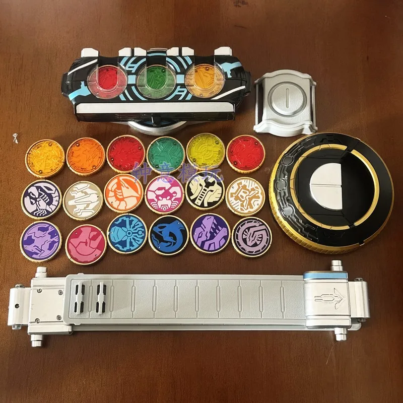 

In Stock Dx Kamen Rider Ooo Driver O- Scanner Belt 10th Anniversary Metal Core Medals Modification Strap Taka Combo Collection