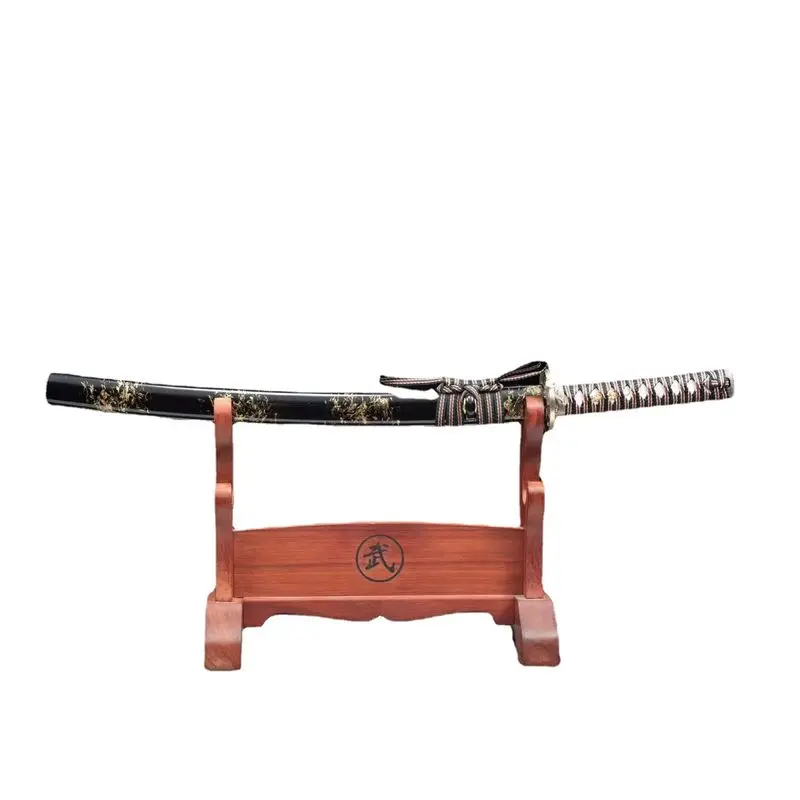 One Iaido espada, cuchillo de madera con funda, accesorios de entrenamiento de artes marciales Kendo, espada japonesa y Chop.