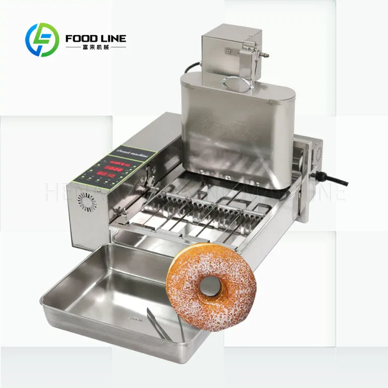 

Customized Fully Automatic High Quality Commercial Stainless Steel Donut Making Machine For Bakery Dessert Shop