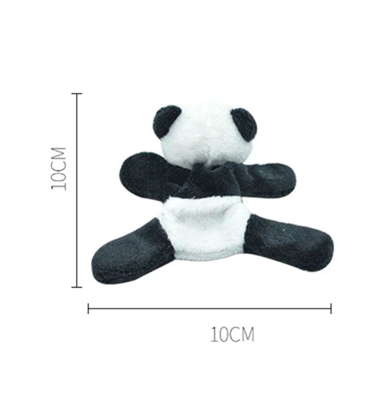 Panda de peluche suave de dibujos animados, imán fuerte para nevera, pegatina para refrigerador, decoración del hogar, recuerdo, accesorios de