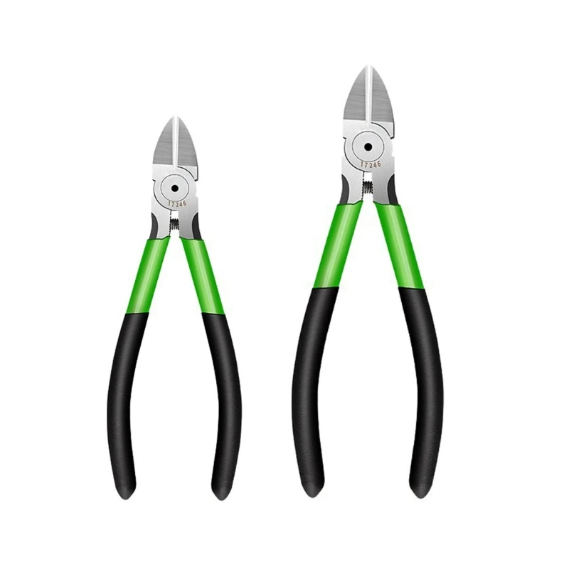 Flat Mouth Thin Pliers Diagonal Cutting Plier Wire Cutter Essential for Electrical Repairs and DIY Projects Tool